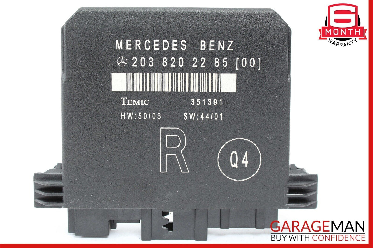 01-07 Mercedes W203 C230 Rear Right Side Door Control Module Unit OEM