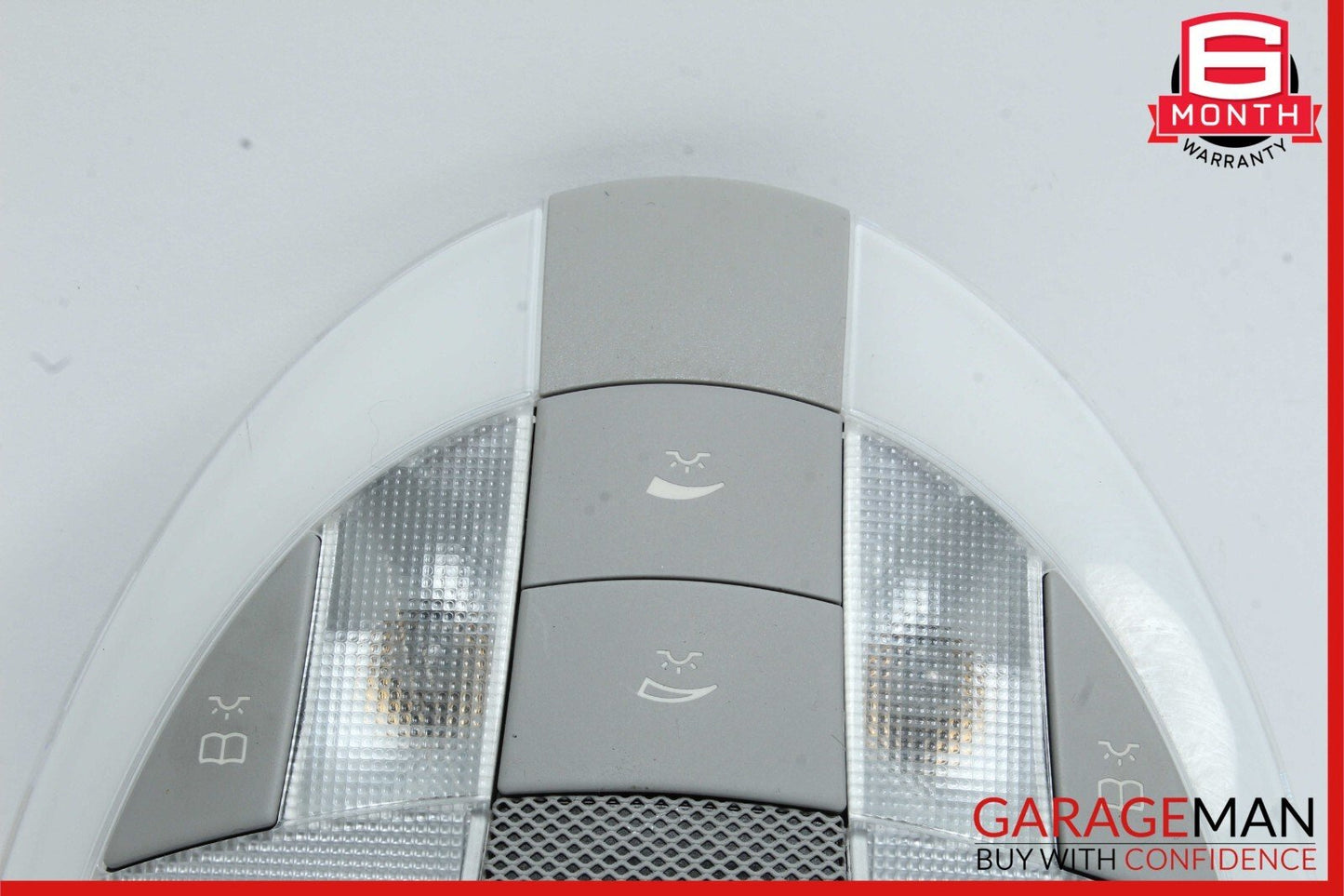 03-11 Mercedes W219 CLS550 CLS500 Rear Overhead Dome Light Gray 2118207501 OEM