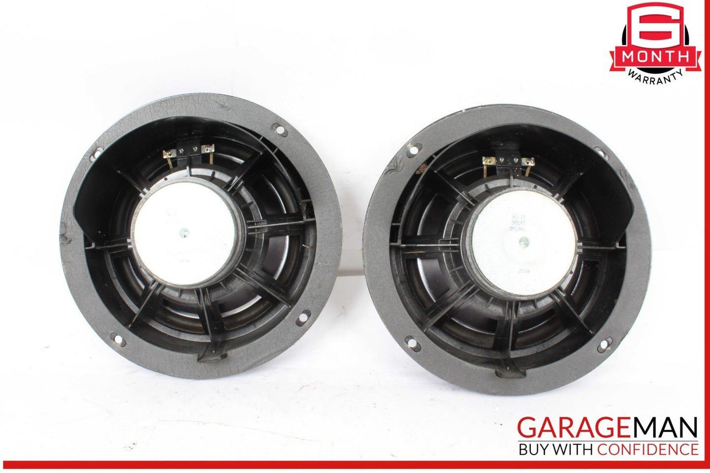 06-13 Mercedes W251 R500 R350 Rear Side Door Sound Audio Speakers Set of 2 OEM