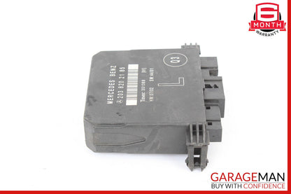 01-07 Mercedes W203 C230 C320 Door Control Module Rear Left 2038202185 OEM