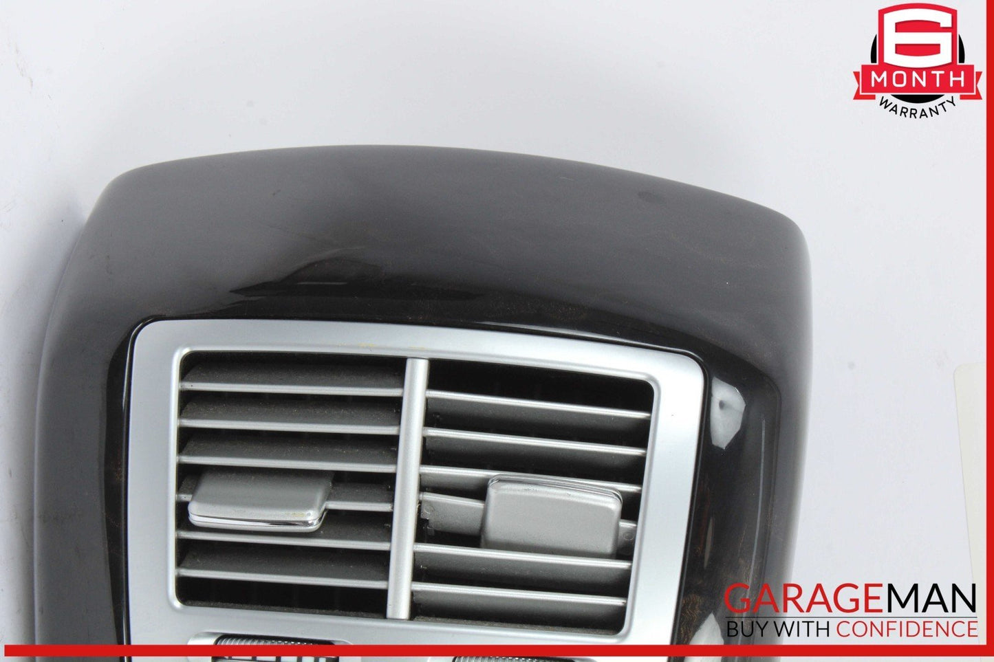 07-13 Mercedes W221 S550 S400 Rear Center Console AC A/C Air Vent Trim OEM