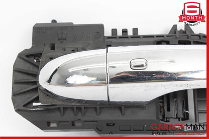 17-20 Maserati Levante Rear Left Driver Side Exterior Door Handle Chrome OEM