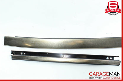 96-02 Mercedes R129 SL500 Convertible Hard Top Trim Molding Panel Set Assembly