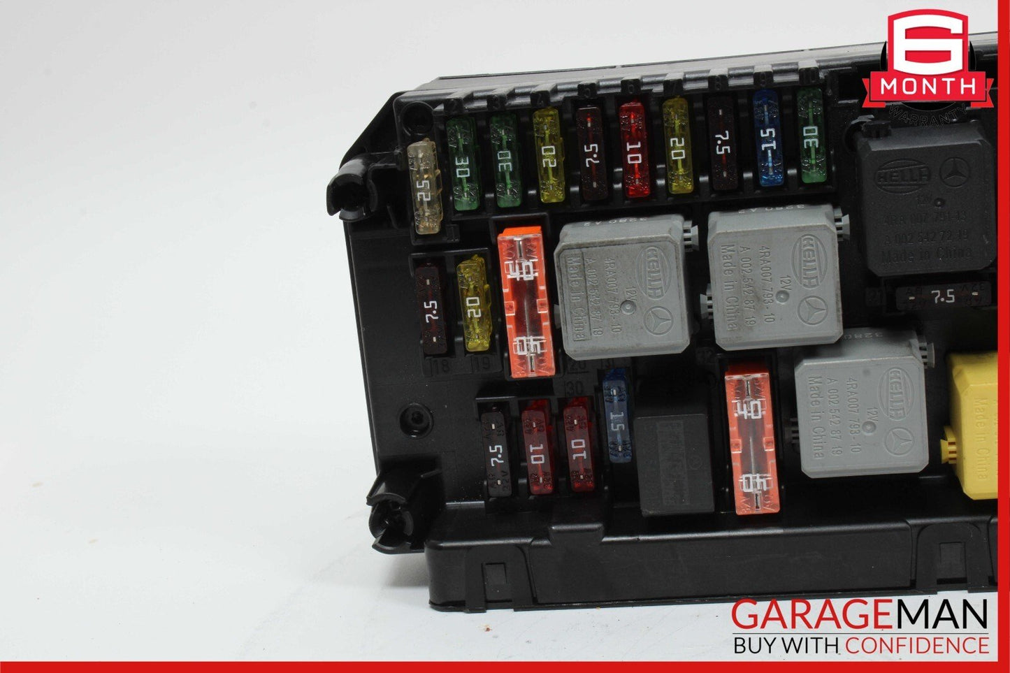 10-20 Mercedes R172 SLK250 SLC43 AMG Front SAM Relay Fuse Junction Box Assembly