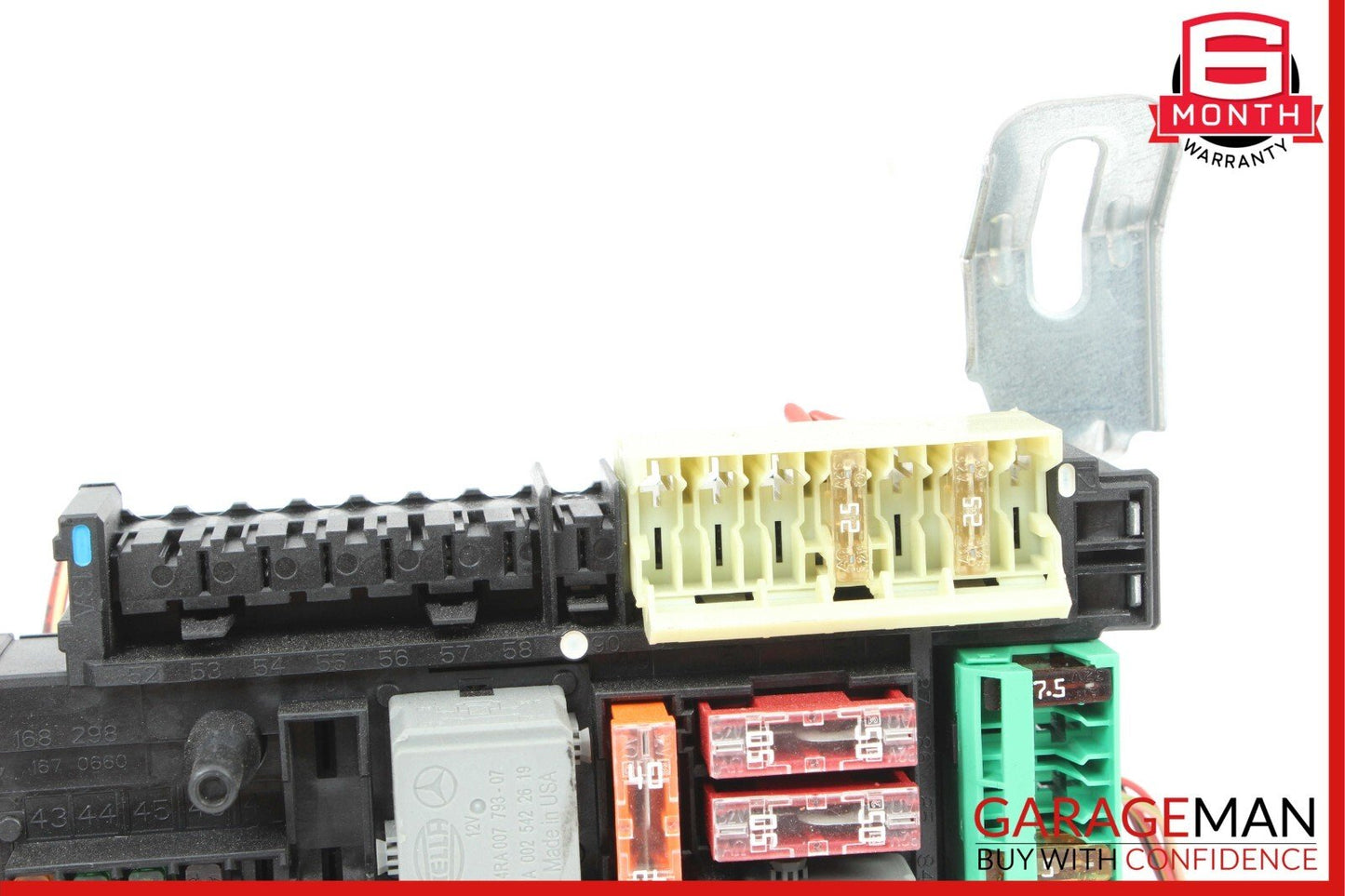 10-11 Mercedes W212 E350 E550 Rear Fuse Relay Box SAM Module Assembly OEM