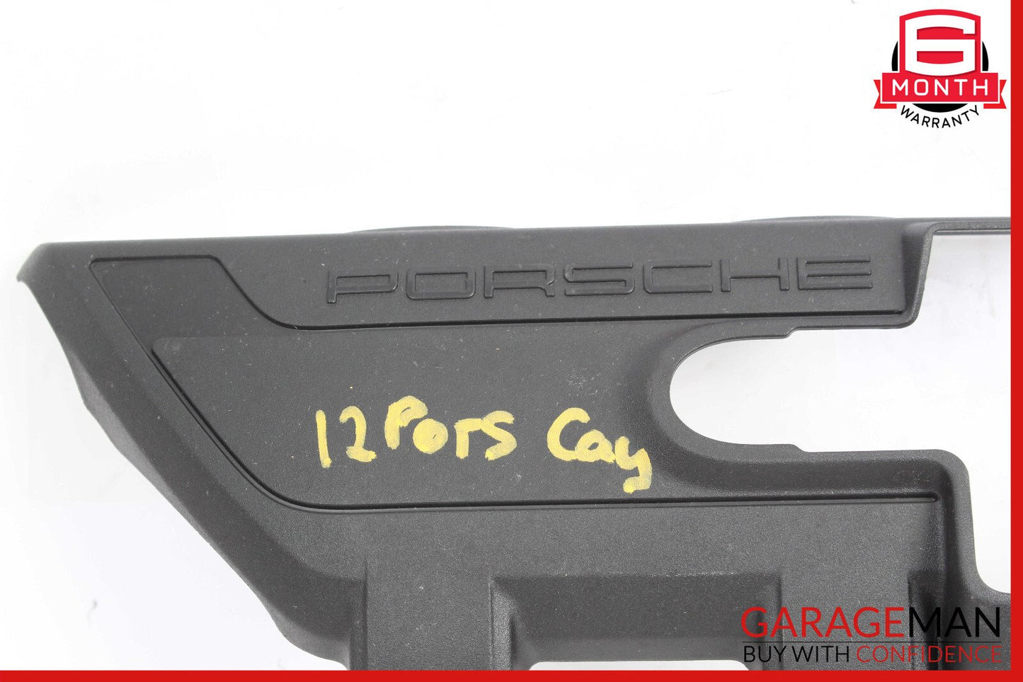 11-17 Porsche Cayenne 958 Left Engine Coil Cover Trim Panel 7PP103907 OEM