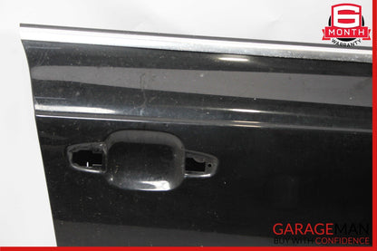 12-17 Audi A7 Front Right Passenger Side Exterior Door Shell Frame Panel Black