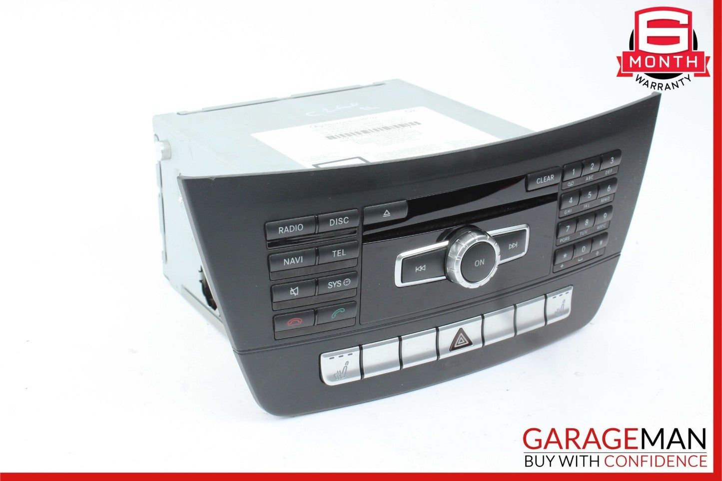 12-14 Mercedes W204 C250 C350 C300 Navigation Command Head Unit DVD CD Audio
