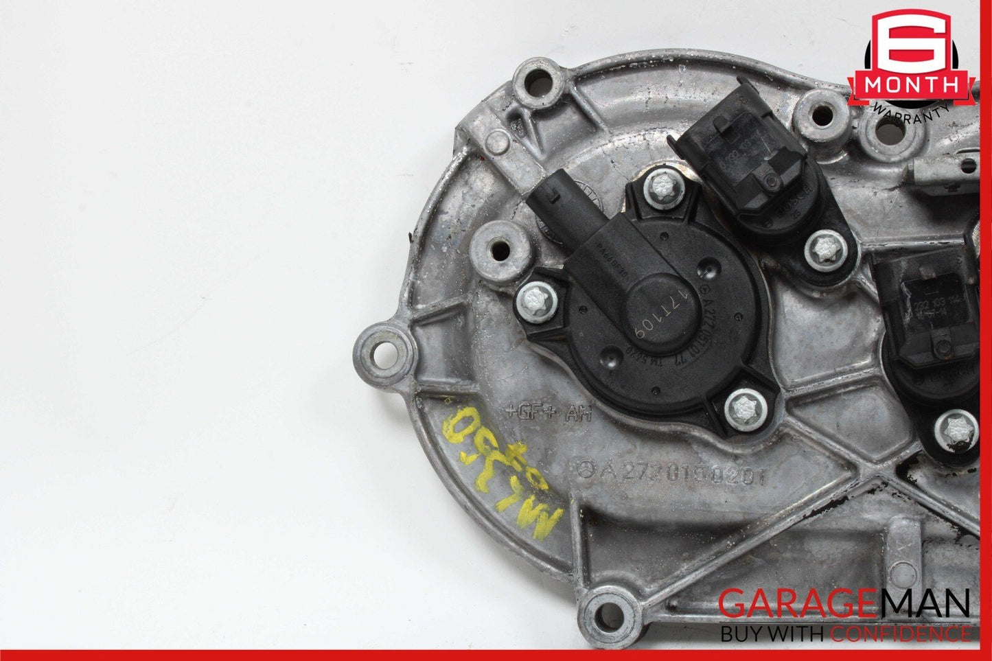 05-13 Mercedes W164 ML350 E550 Front Left Side Engine Timing Chain Cover Plate