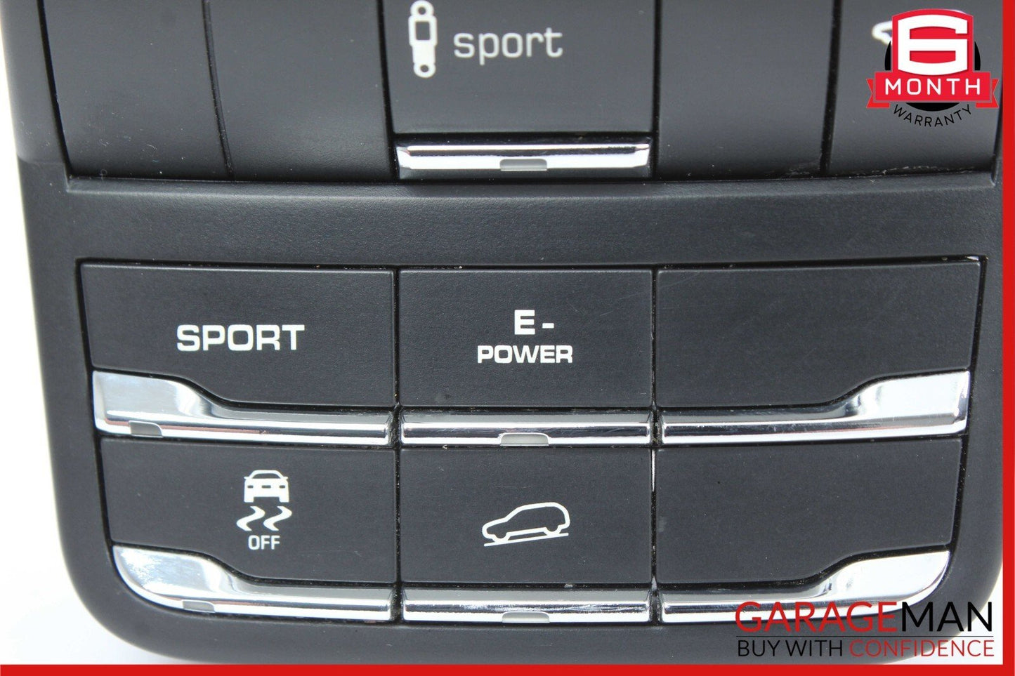 11-14 Porsche Cayenne 958 S Suspension Mode Selector Switch Panel 7P5927521 OEM