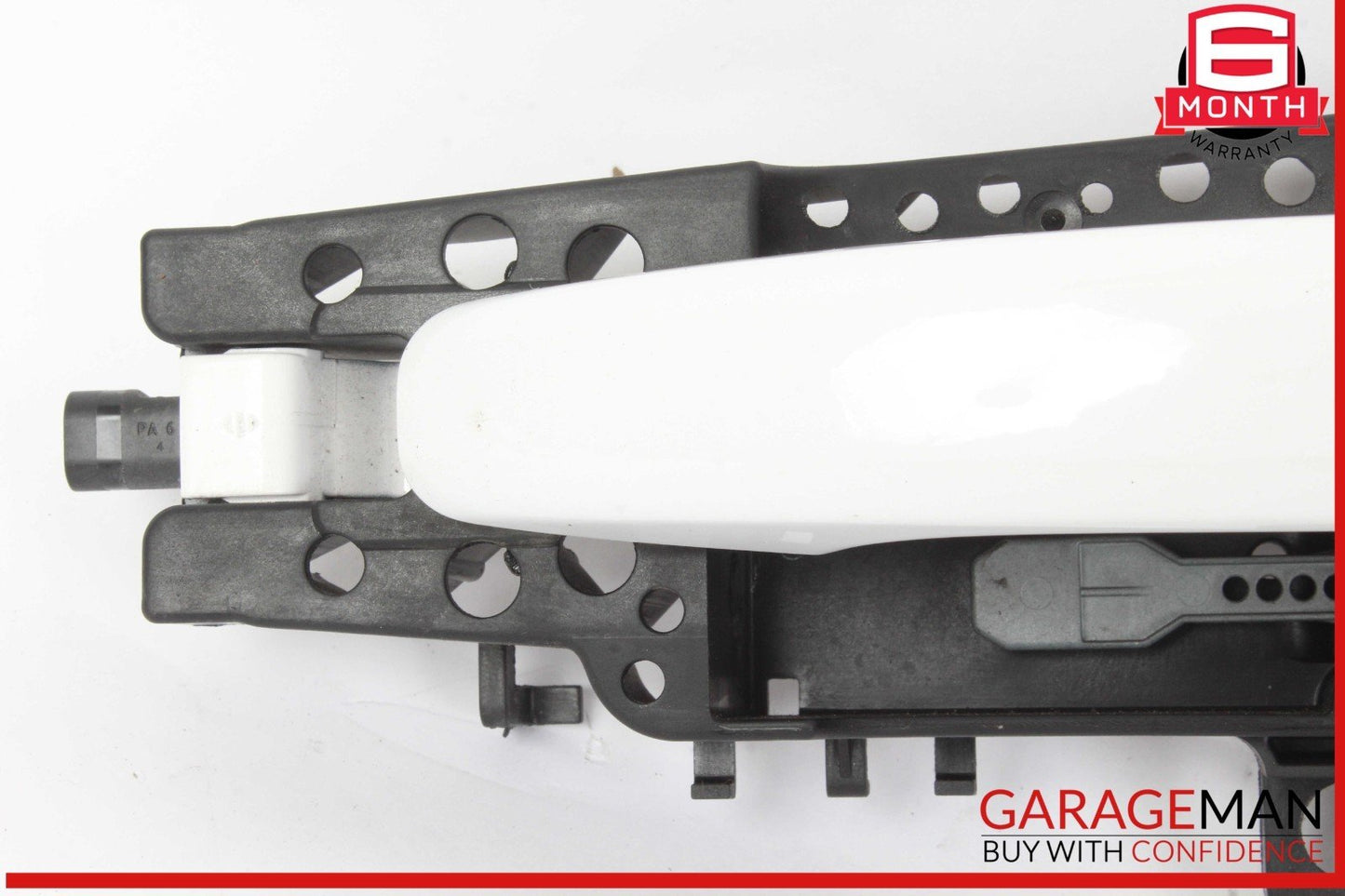 08-18 Audi S4 Q5 A4 A5 Rear Left Driver Side Exterior Door Handle White OEM