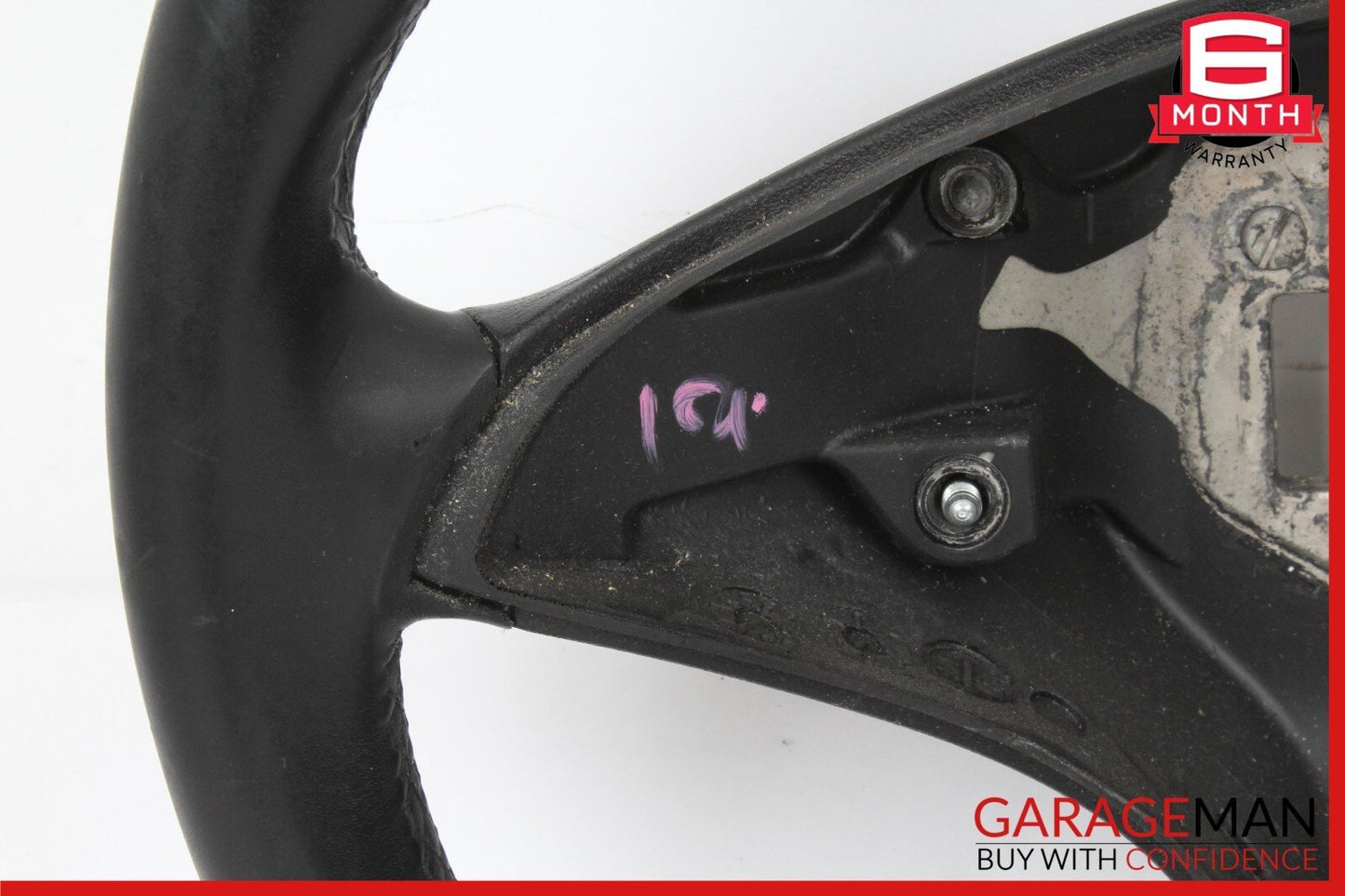 08-11 Mercedes W204 C300 4MATIC 3 Spoke Steering Wheel Leather Black 2044603203