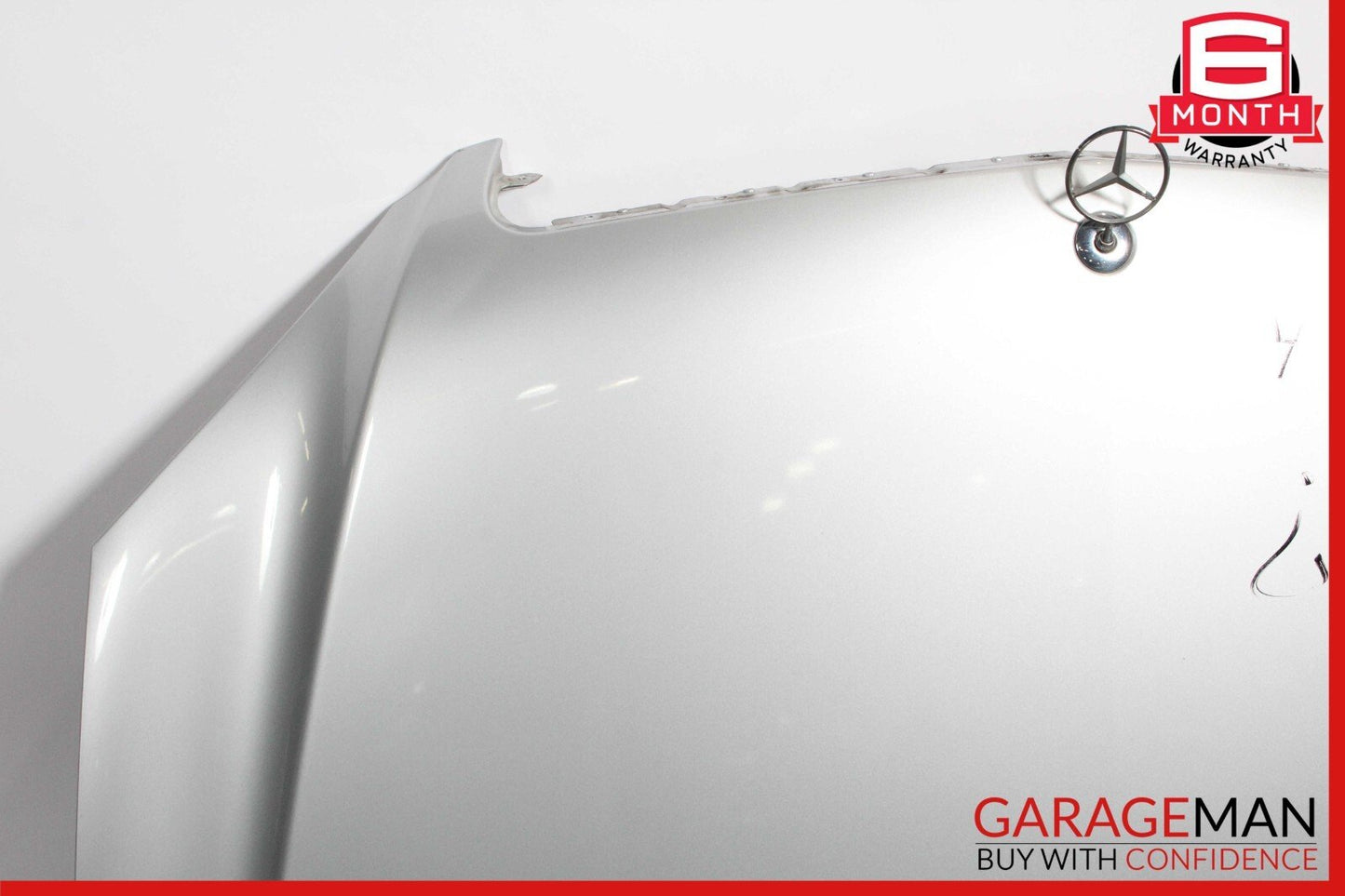 07-13 Mercedes W221 S350 S550 Front Hood Bonnet Cover Panel Silver OEM