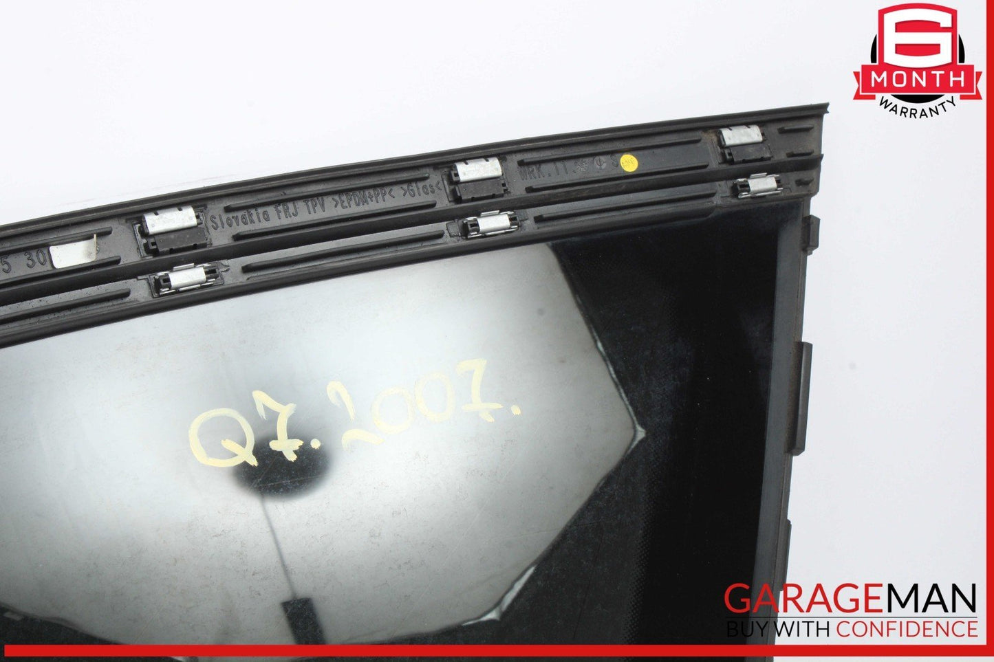 07-15 Audi Q7 Rear Right Passenger Side Quarter Window Glass 4L0845300 OEM