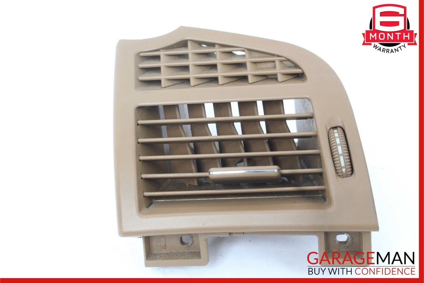 07-13 Mercedes W221 S550 CL550 Front Left Side Dash A/C Air Vent Trim Brown OEM