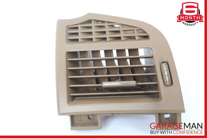 07-13 Mercedes W221 S550 CL550 Front Left Side Dash A/C Air Vent Trim Brown OEM