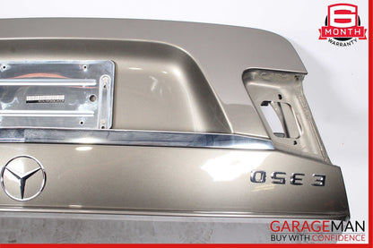 10-16 Mercedes W212 E350 E400 E550 Sedan Rear Trunk Lid Deck Shell Panel Gray OE