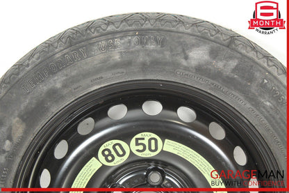 08-14 Mercedes W204 C250 C300 Emergency Spare Tire Donut Wheel Rim 125 90 16"
