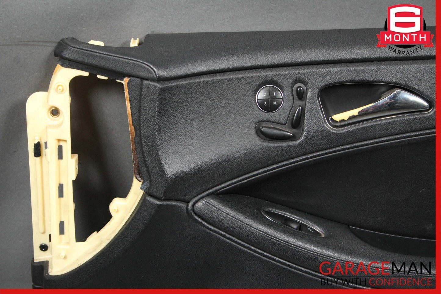06-11 Mercedes W219 CLS500 CLS550 Front Right Side Interior Door Panel Black OEM