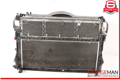10-13 Mercedes W221 S400 Hybrid Engine Cooling Fan Shroud Motor Assembly OEM