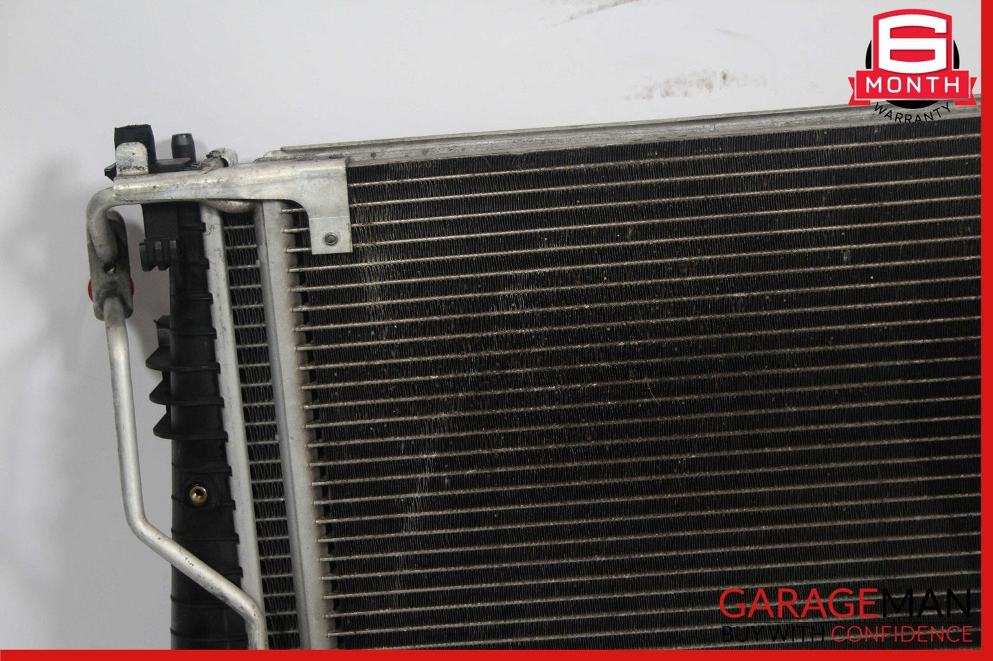 03-08 Mercedes R230 SL500 Engine Motor Radiator AC A/C Condenser Oil Cooler Assy