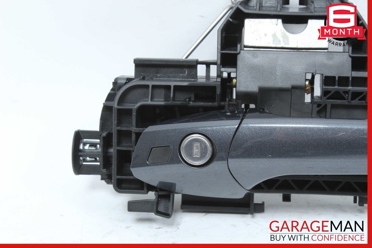 08-14 Mercedes W204 C250 Front Left Side Exterior Door Handle Assembly Gray OEM