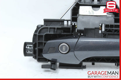 08-14 Mercedes W204 C250 Front Left Side Exterior Door Handle Assembly Gray OEM