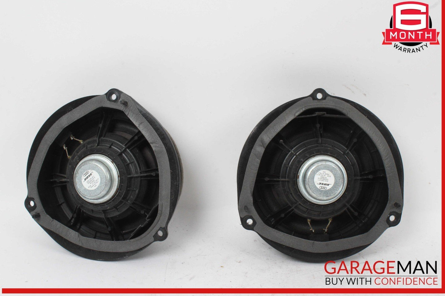 12-18 Audi A6 A7 Rear Right & Left Side Door Sound Audio Speakers Set OEM