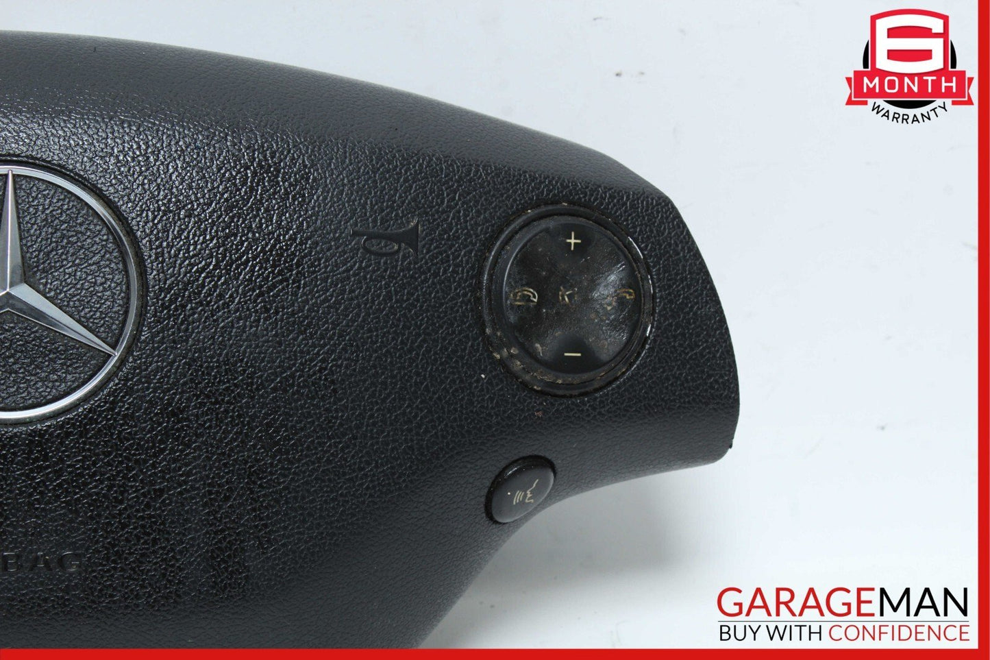07-10 Mercedes W221 S550 S500 S450 CL550 Steering Wheel Airbag Air Bag Black