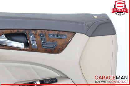 12-14 Mercedes W218 CLS550 Front Left Driver Side Interior Door Panel OEM