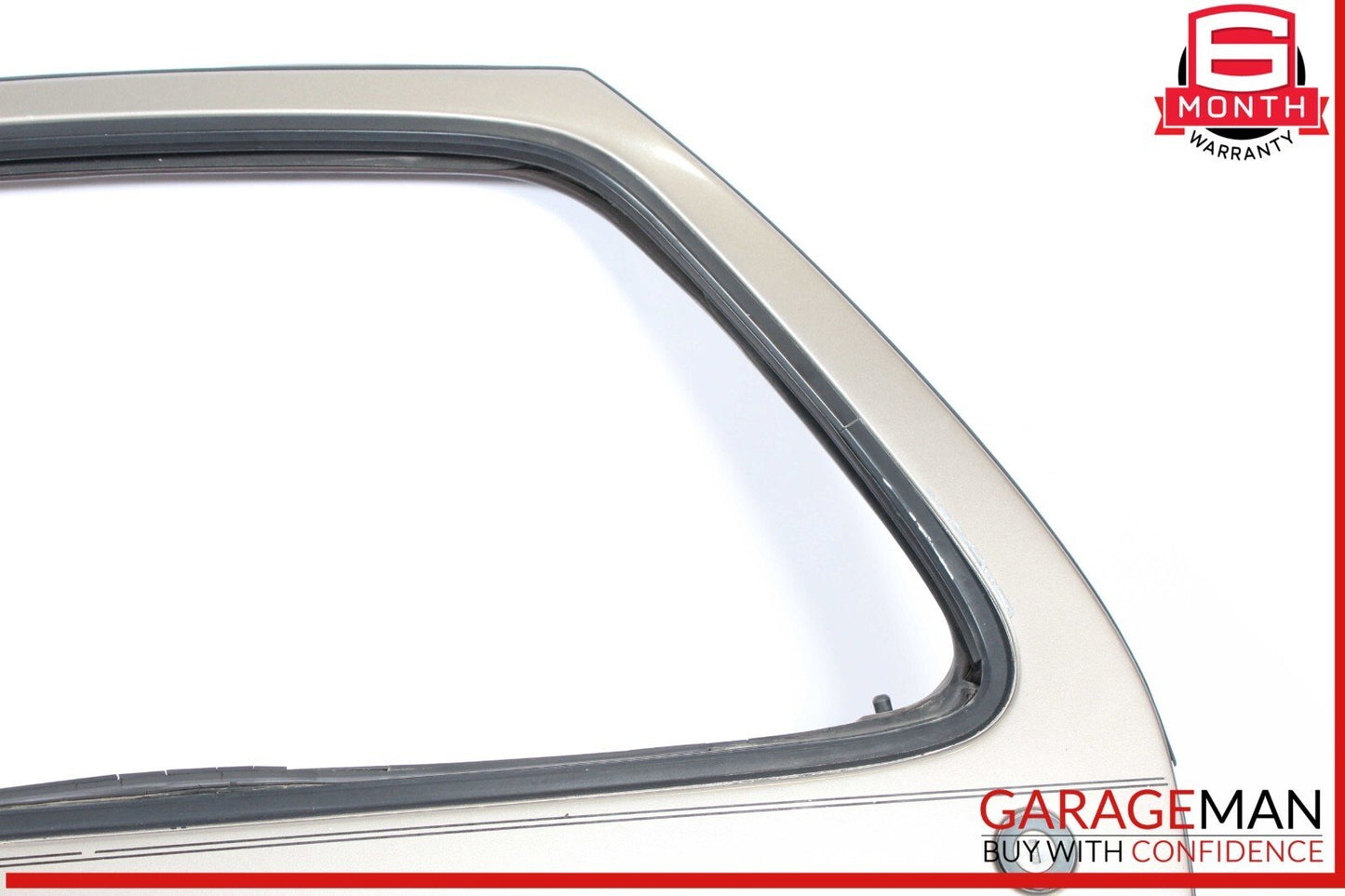 84-91 Porsche 928 S Front Left Side Exterior Door Shell Panel Gray OEM