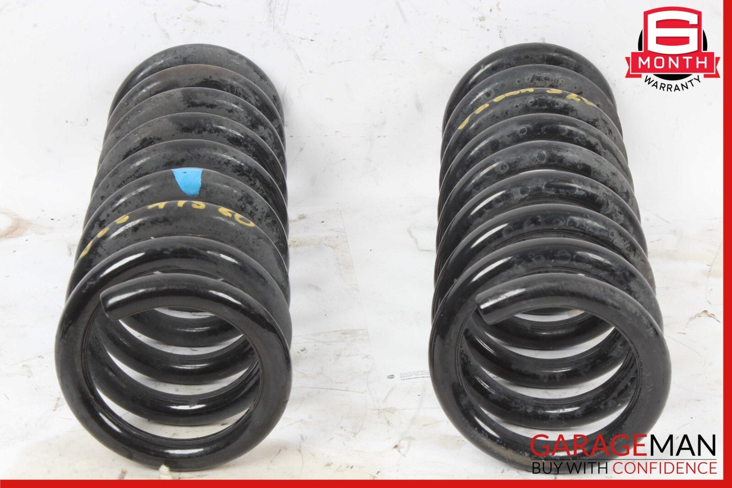 97-04 Mercedes R170 SLK230 Rear Right & Left Shock Absorber Coil Spring Set of 2