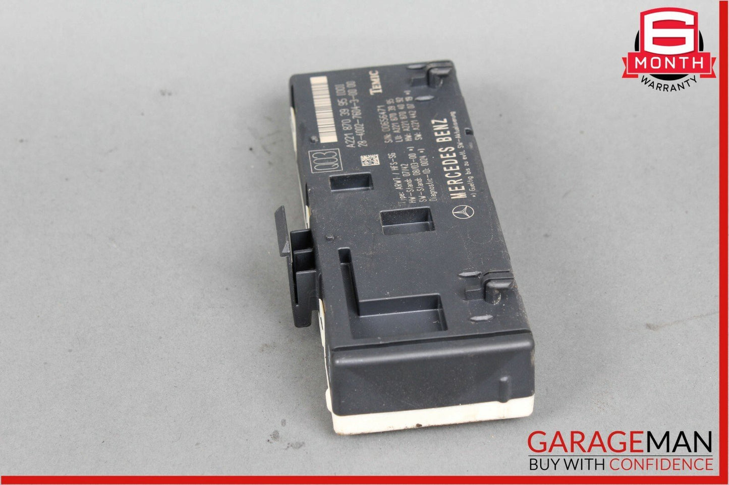07-13 Mercedes W221 S400 CL63 AMG Trunk Release Remote Open Close Module OEM