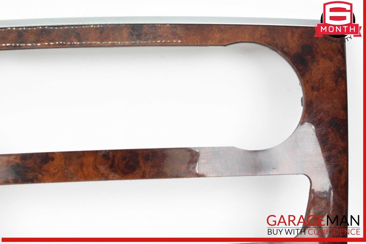 06-12 Mercedes X164 GL450 ML350 Center Console Control Trim Panel Wood Bezel