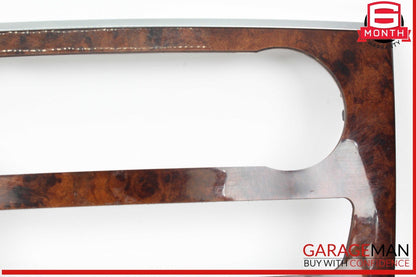06-12 Mercedes X164 GL450 ML350 Center Console Control Trim Panel Wood Bezel
