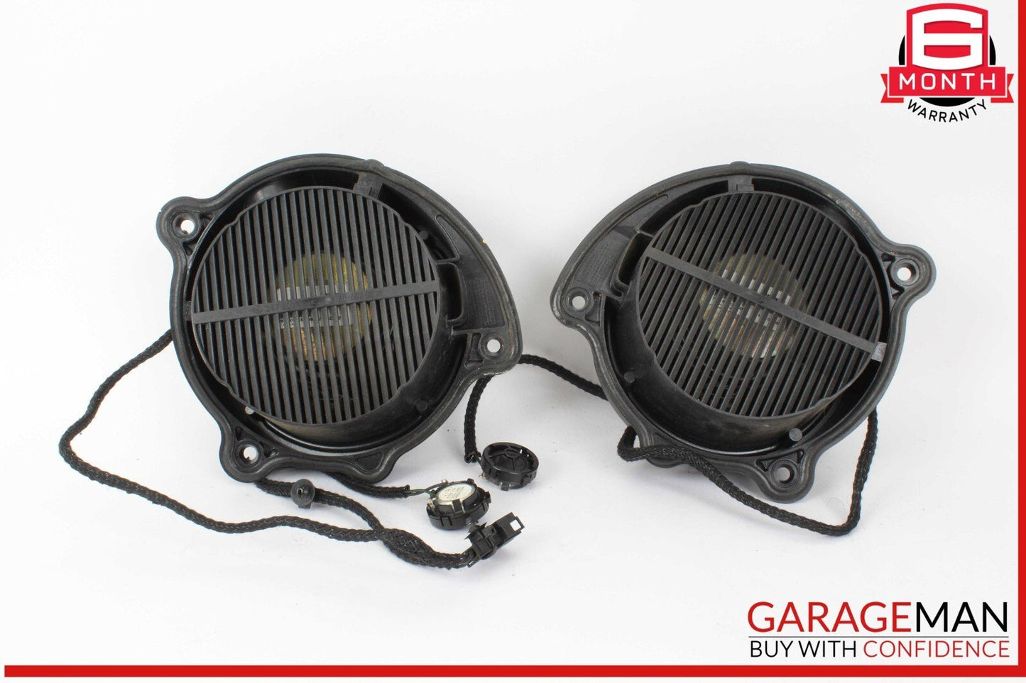 00-06 Mercedes W220 S55 AMG Front Left & Right Door Sound Speaker Speakers Set
