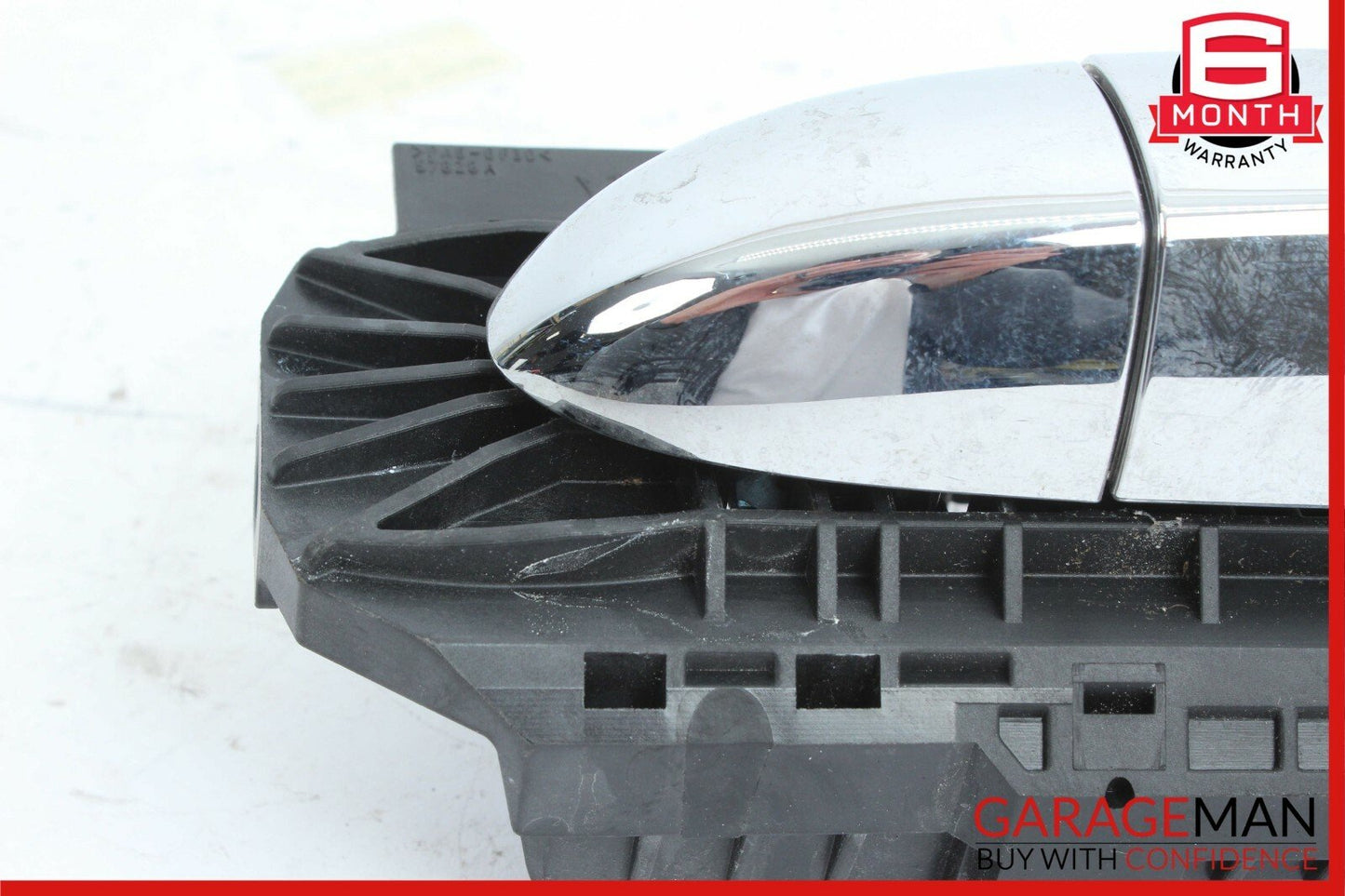 14-17 Maserati Ghibli Rear Left Side Exterior Door Handle Assembly Silver