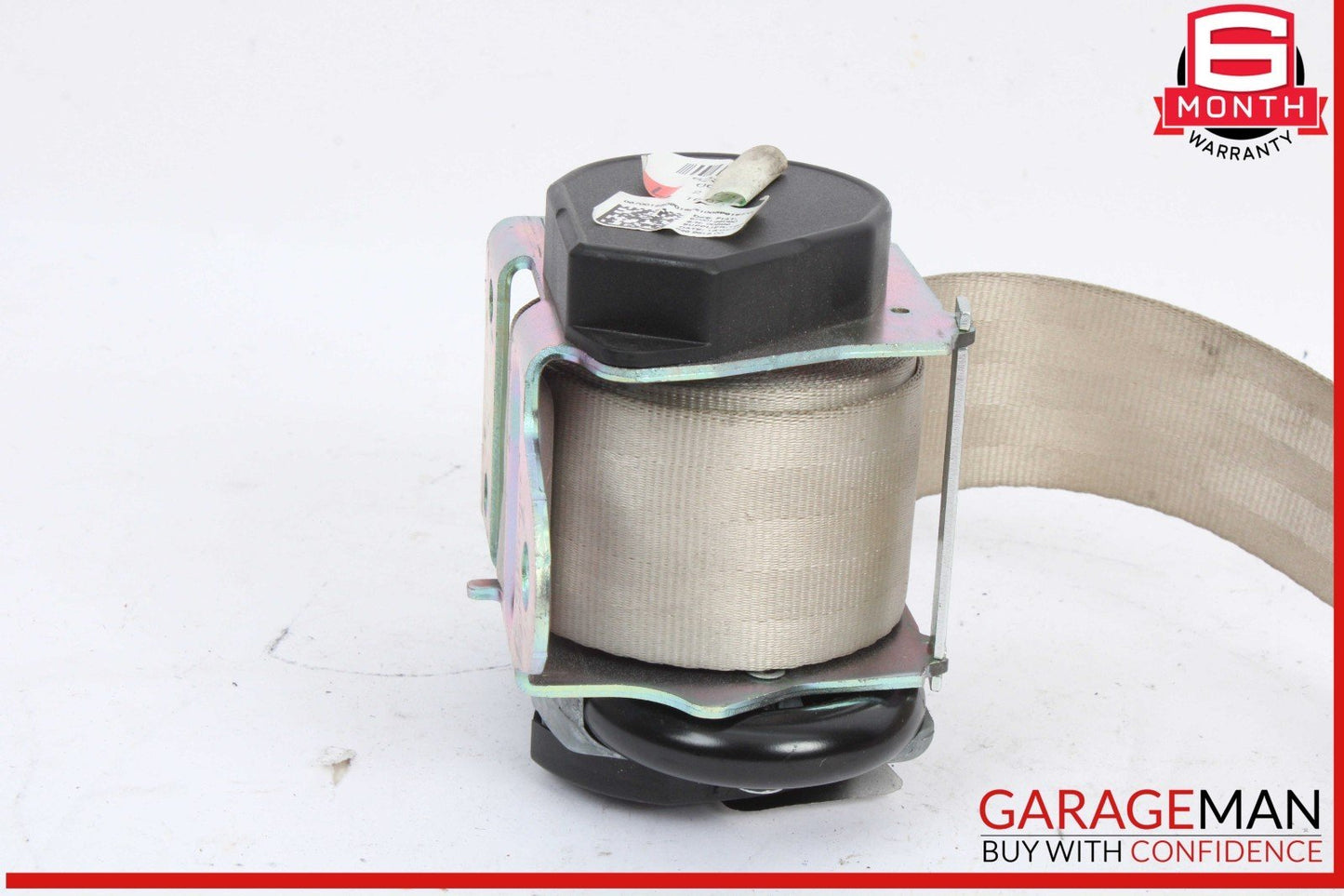 14-17 Maserati Quattroporte S Rear Left or Right Side Seat Belt Beige OEM