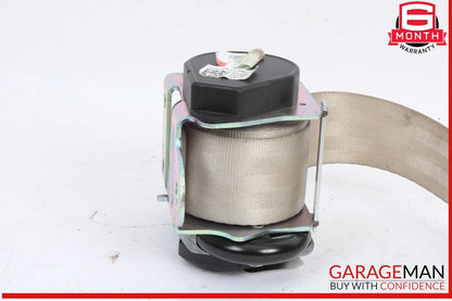 14-17 Maserati Quattroporte S Rear Left or Right Side Seat Belt Beige OEM