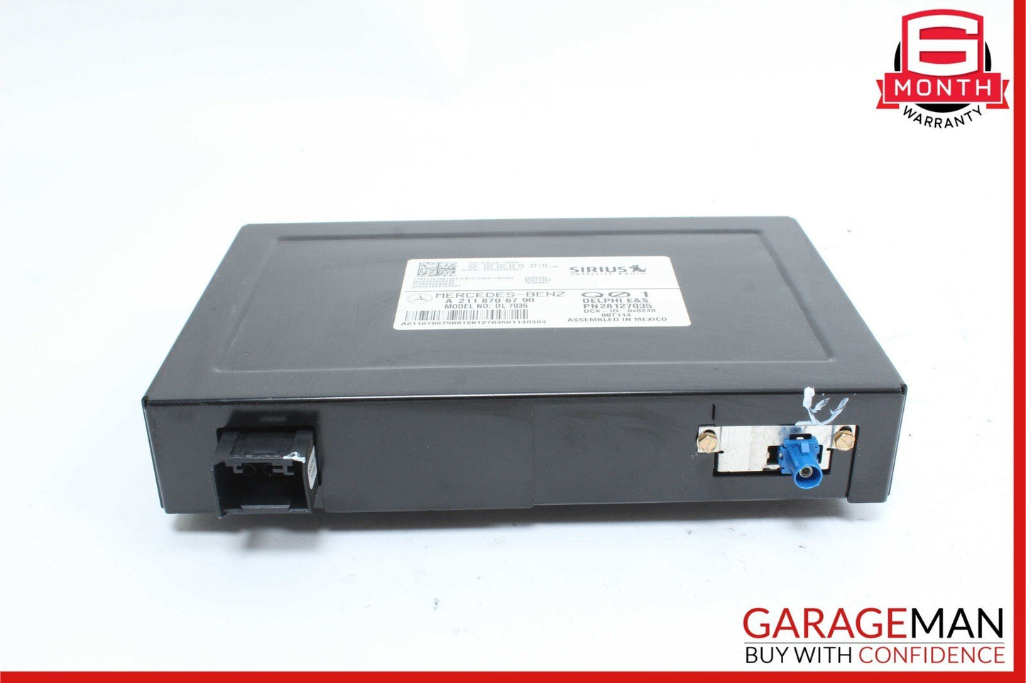 03-11 Mercedes CLK350 E350 SLK280 Sirius Satellite Radio Receiver Module Unit