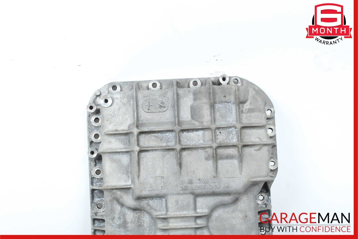 05-11 Mercedes W211 E350 C350 Engine Upper Oil Sump Baffle Pan 2720142102 OEM