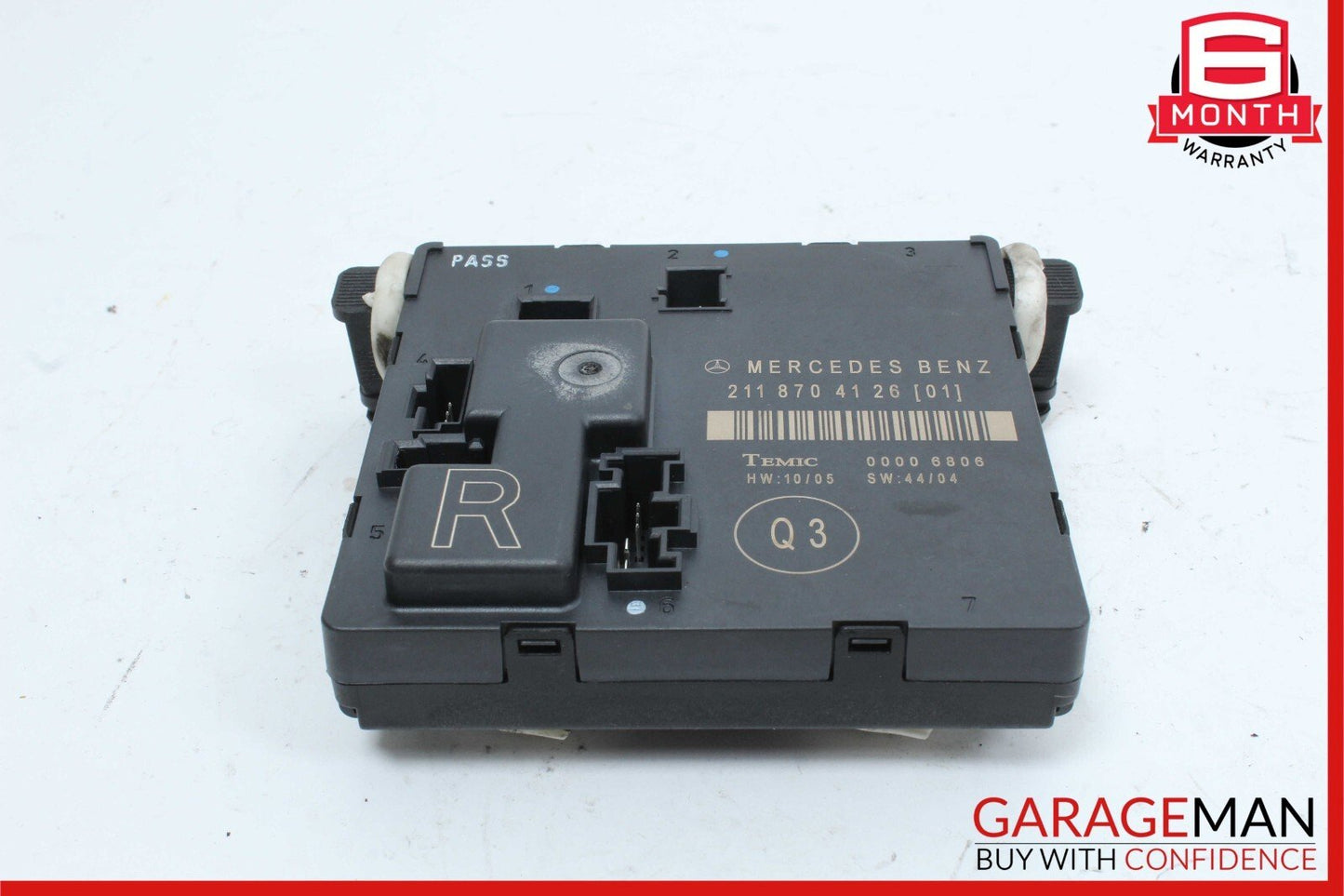 03-09 Mercedes W211 E350 E500 E550 E63 AMG Rear Right Side Door Control Module