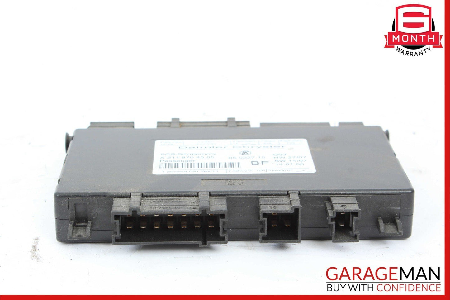 03-12 Mercedes X164 GL450 GL550 Front Right Seat Control Module 2118704585 OEM