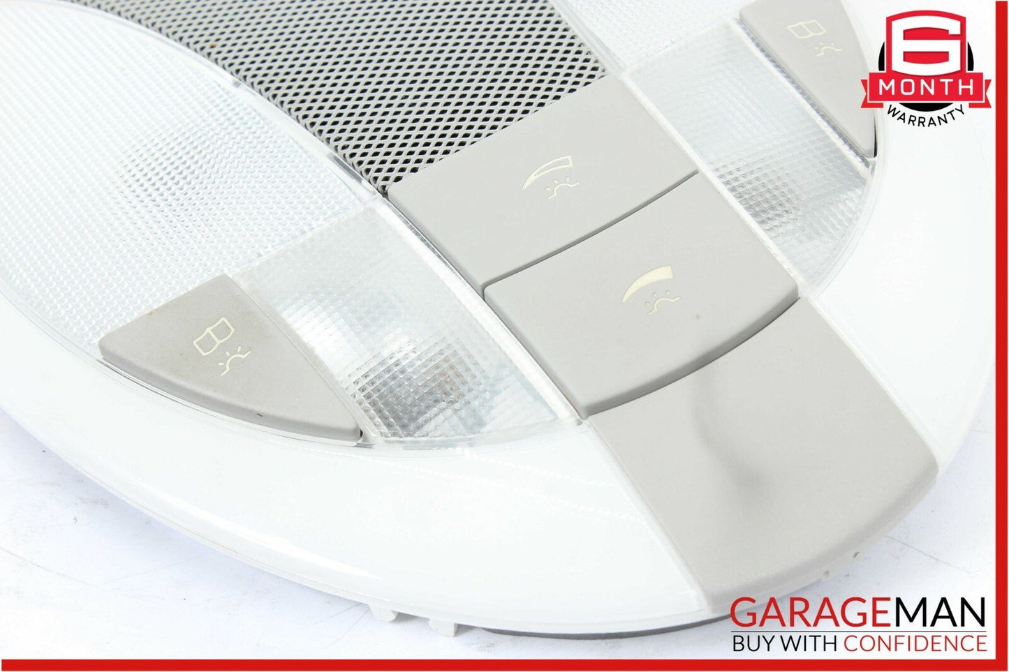 03-11 Mercedes W211 E350 CLS500 Rear Overhead Dome Light 2118206601 Gray OEM