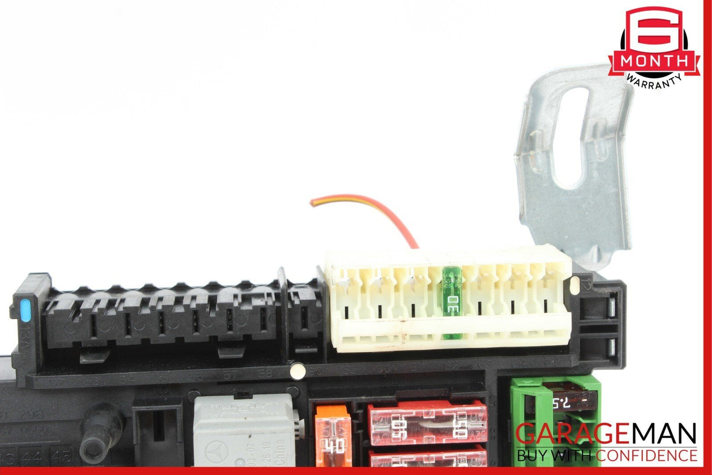12-14 Mercedes W204 C250 C300 C63 AMG Rear SAM Module Relay Fuse Box Assembly