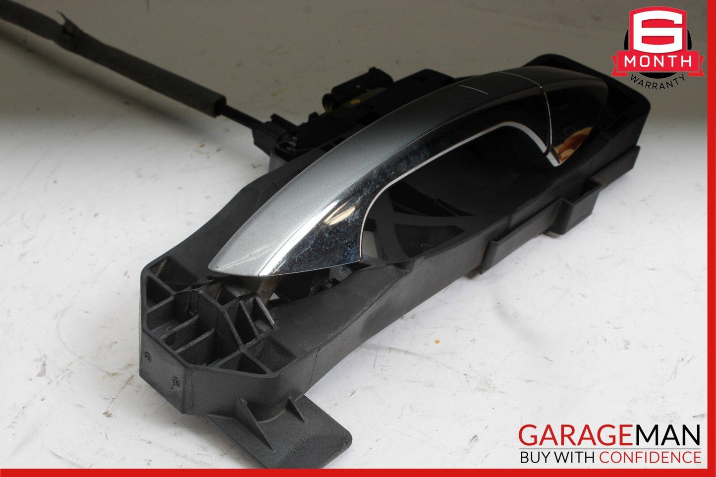 07-13 Mercedes W221 S550 Front Right Side Exterior Door Handle Keyless Go Silver