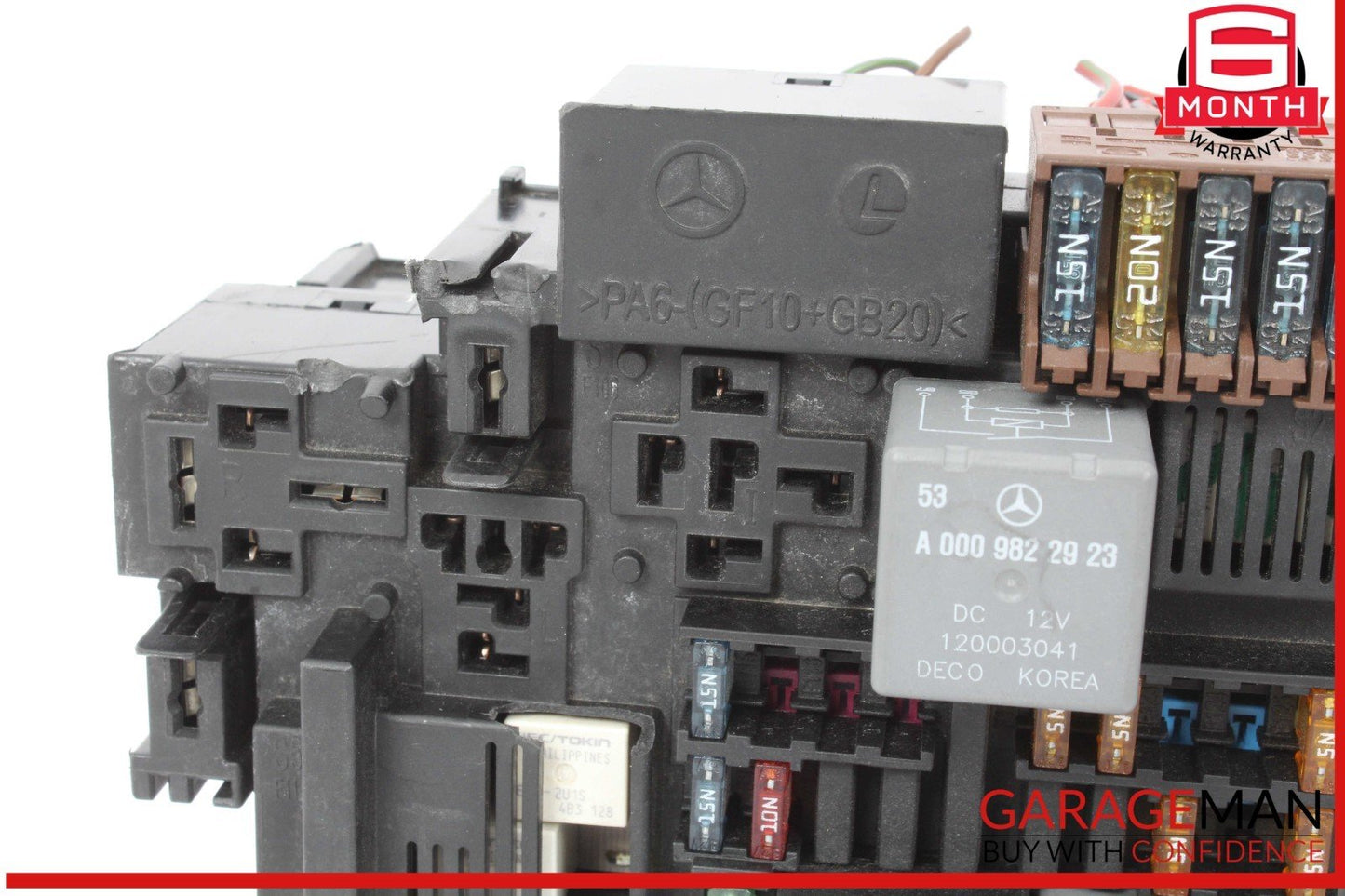 14-18 Mercedes W222 S550 S600 GLC350e Relay Fuse Box 2229066801 OEM