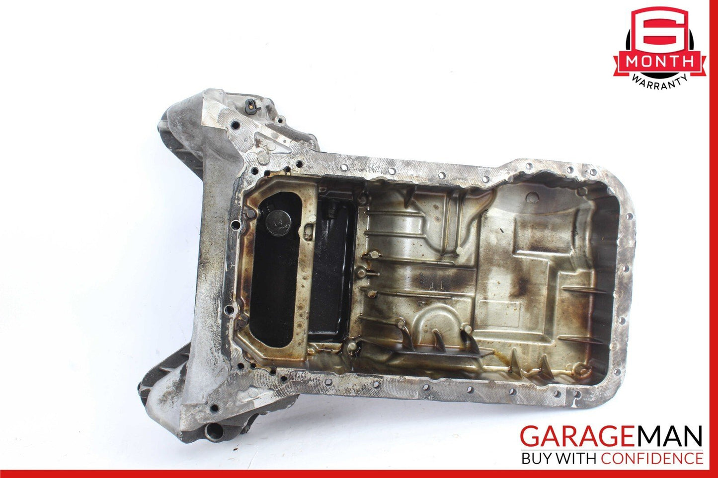 05-11 Mercedes W211 E350 C350 CLK350 Engine Upper Oil Sump Baffle Pan Assembly