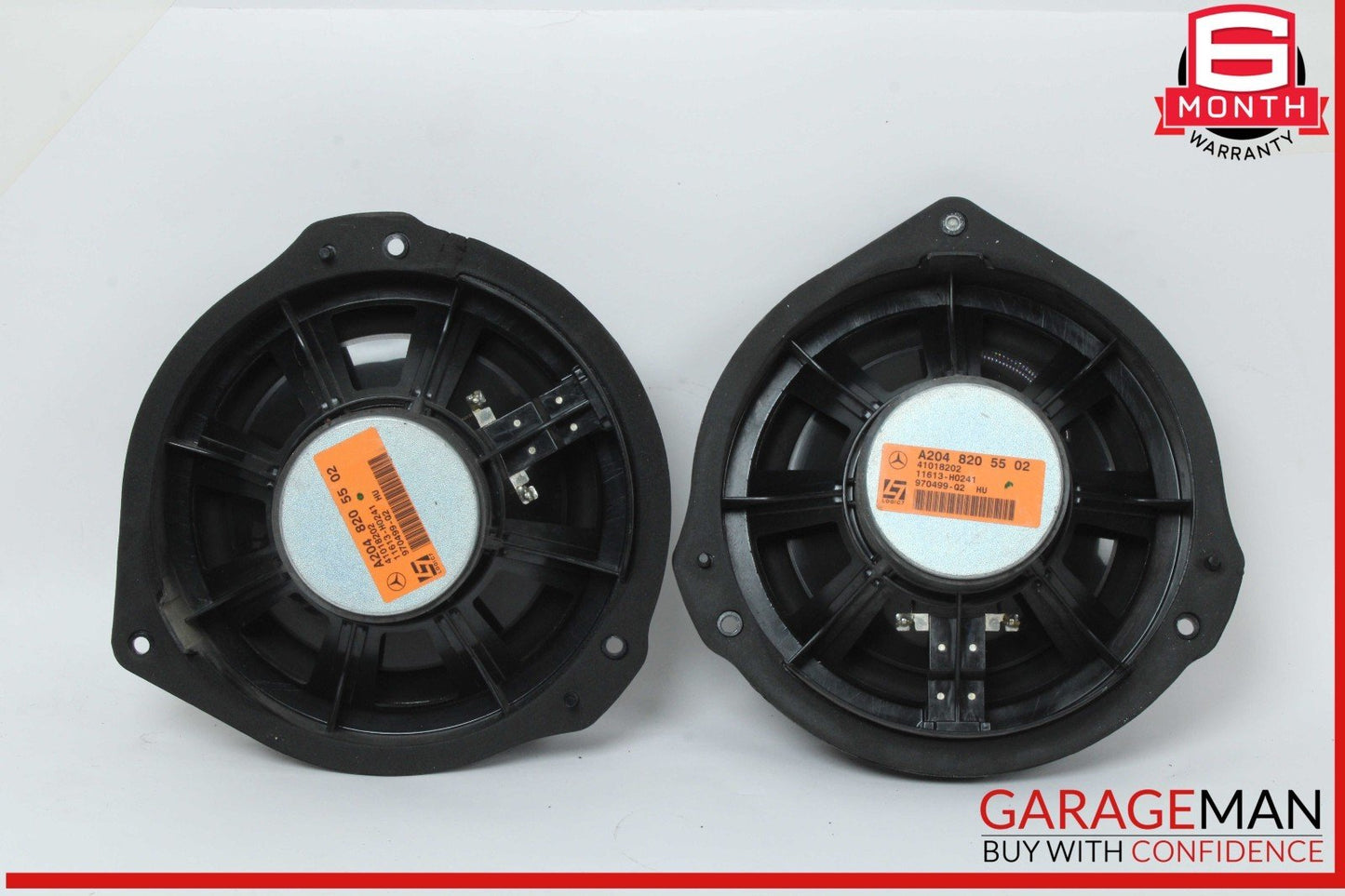 08-18 Mercedes W212 E350 Front Left and Right Side Door Audio Speaker OEM