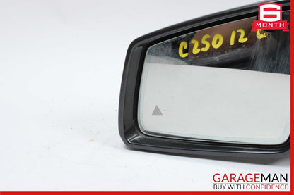 12-14 Mercedes W204 C250 C63 Front Left Side Mirror Door Rear View Glass OEM